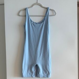 Light Blue Women’s Stretch Tank Romper